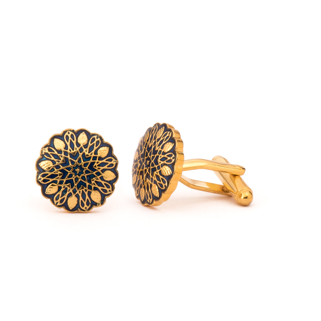 Mughal Cufflinks - Gold