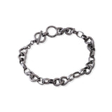 Sicilian toggle bracelet - black gold