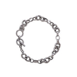 Sicilian toggle bracelet - black gold