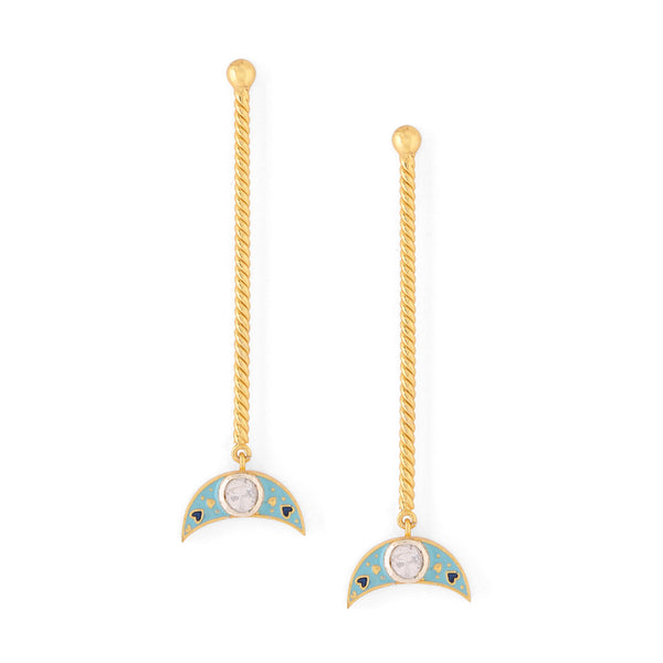 Moon Twirl Earrings
