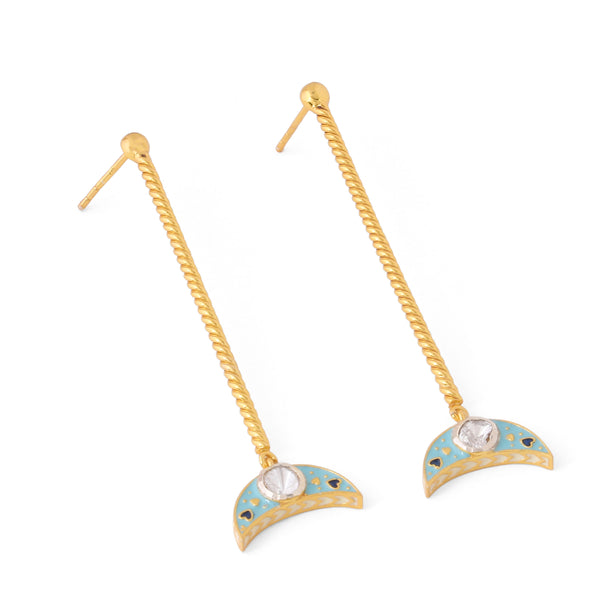 Moon Twirl Earrings