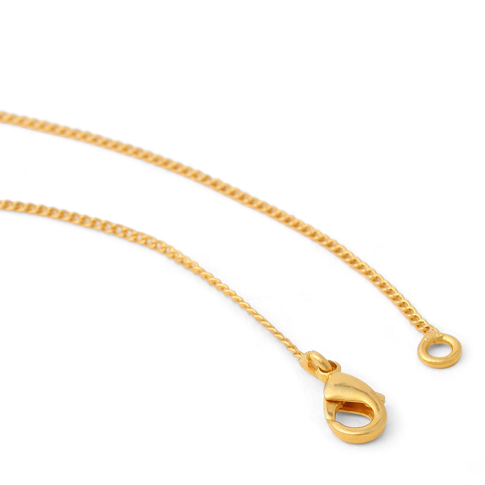 Heart Eye Neck Chain - Gold
