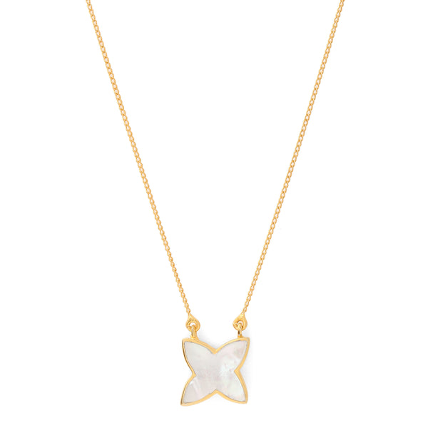 Starlet mother of pearl neck chain
