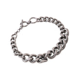 Classic Cuban toggle bracelet - Black Gold