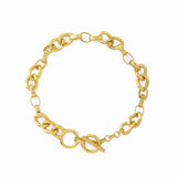 Sicilian toggle bracelet - gold