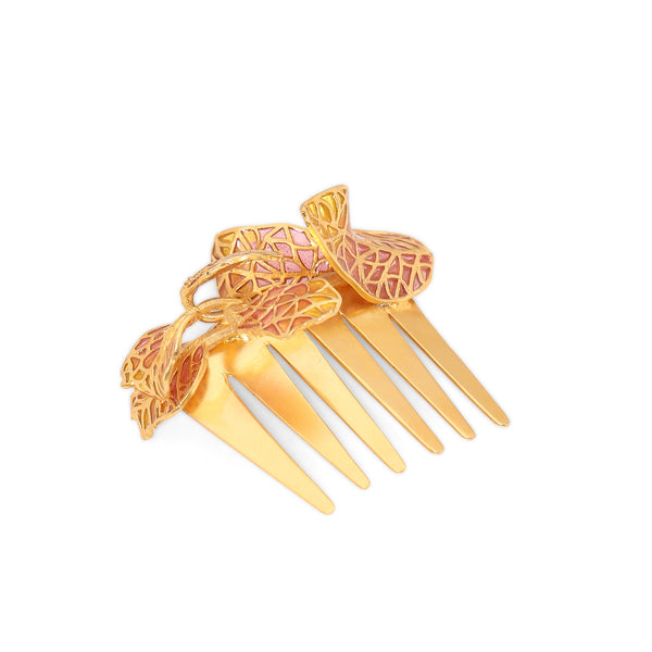 Orchid Hair comb