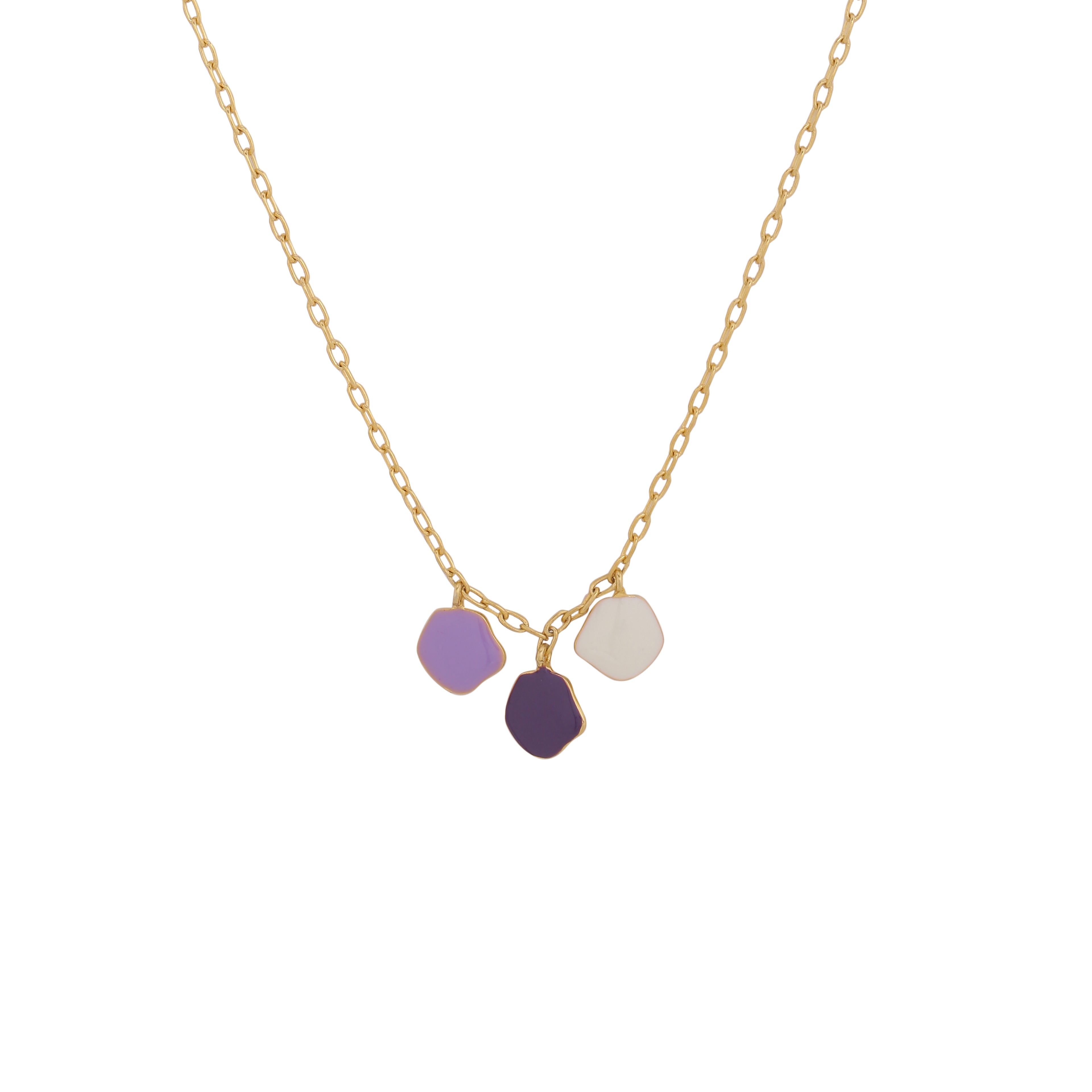 Izu neck chain - Purple