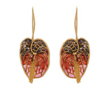 Anthurium Earrings - AZGA