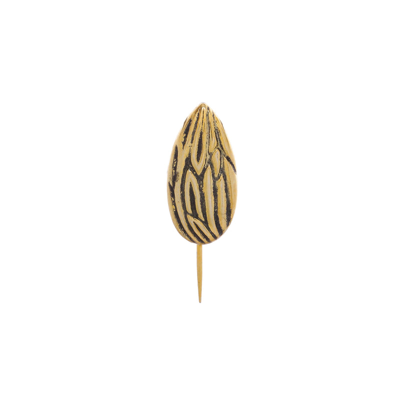 Almond Lapel pin