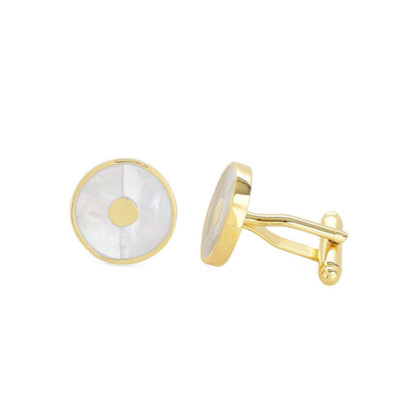 Classic mother of pearl cufflinks
