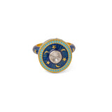 Chand Sitara Hamsa Polki Ring
