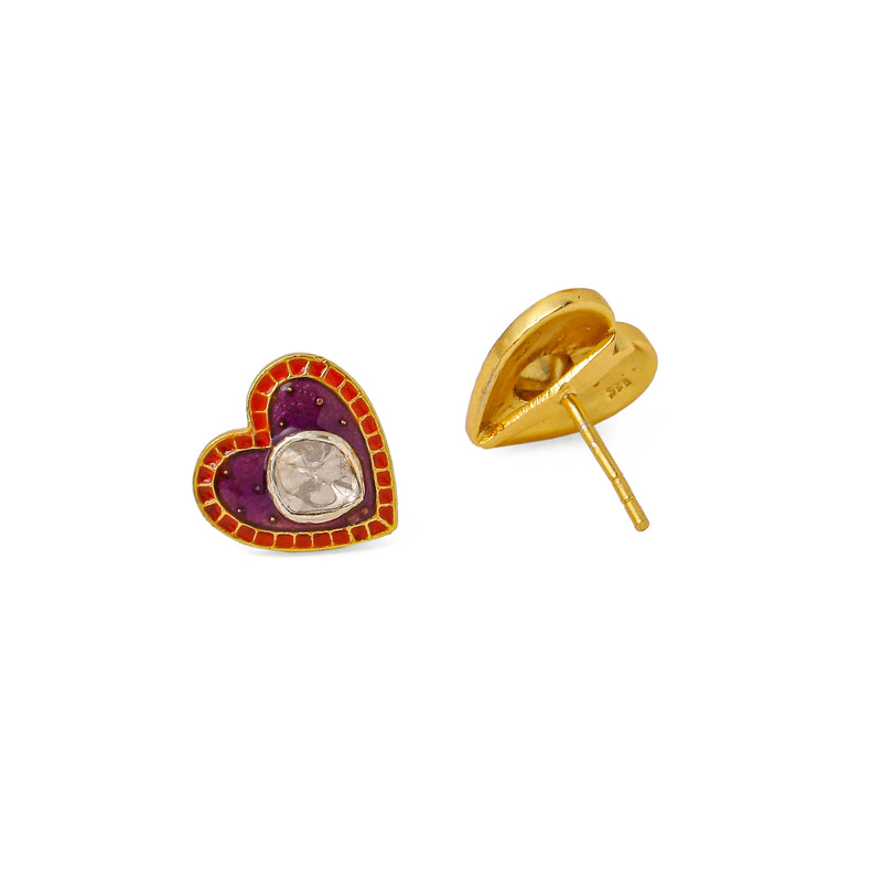 Dil Polki Studs AZGA