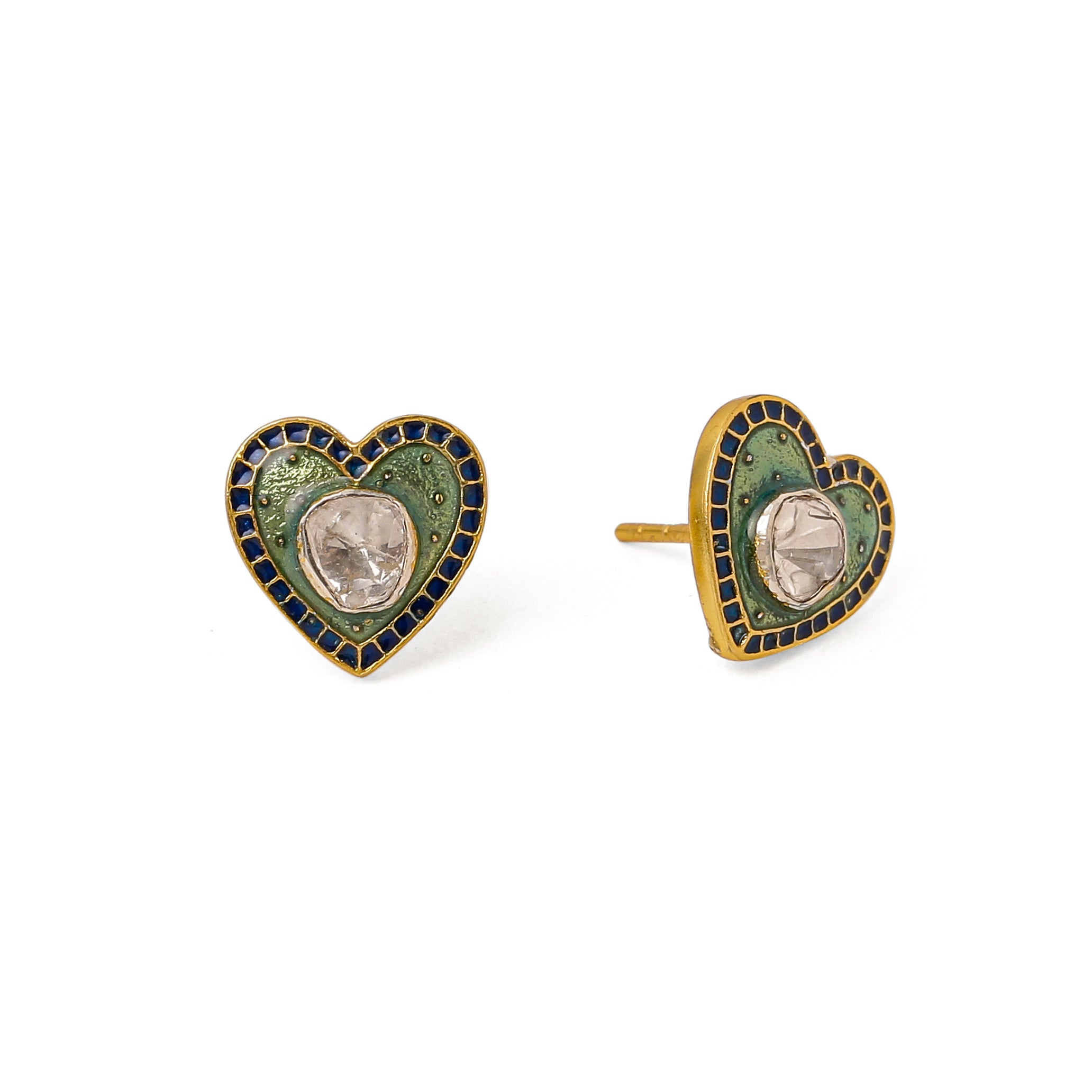 Dil Polki Studs