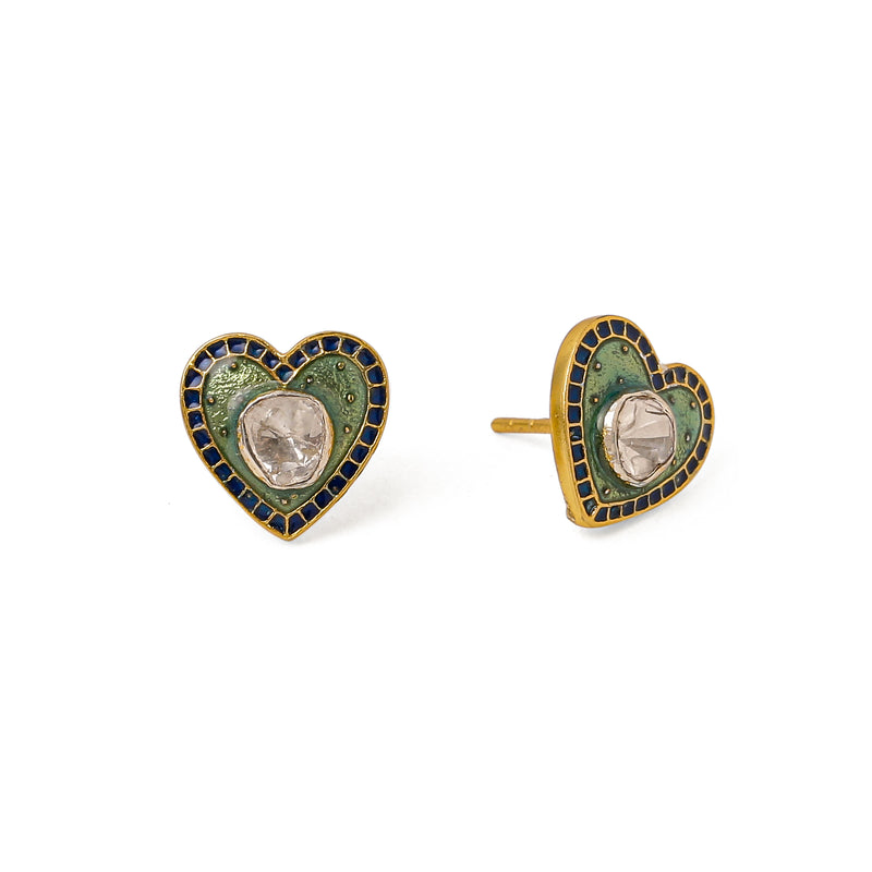 Dil Polki Studs