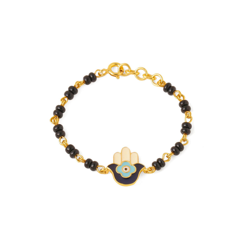 Gelin Diamond and 14K Solid Gold Hamsa Hand Bracelet | 14k Gold Evil Eye  Bracelets for Women