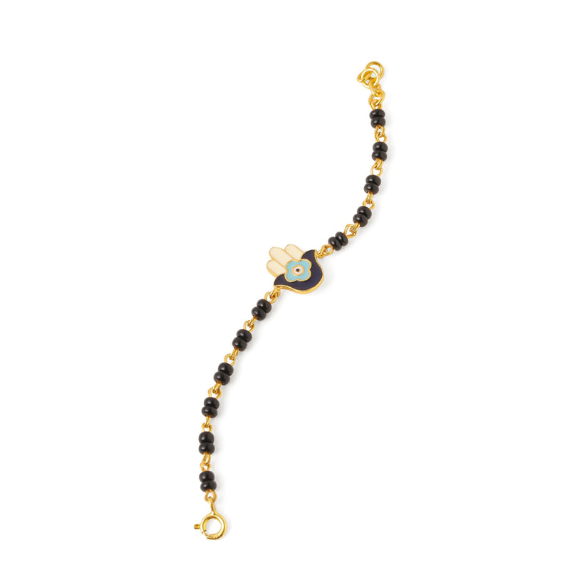 18kt gold Nazariya -  Hamsa Hand (Set of 2)