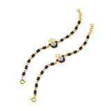 18kt gold Nazariya -  Hamsa Hand (Set of 2)
