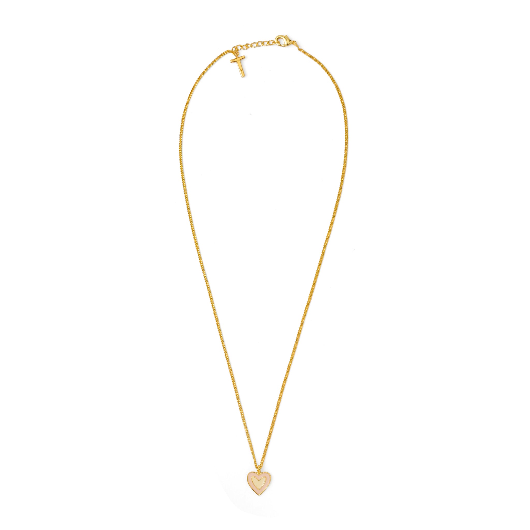 Buy Heart Initial Neck Chain - AZGA