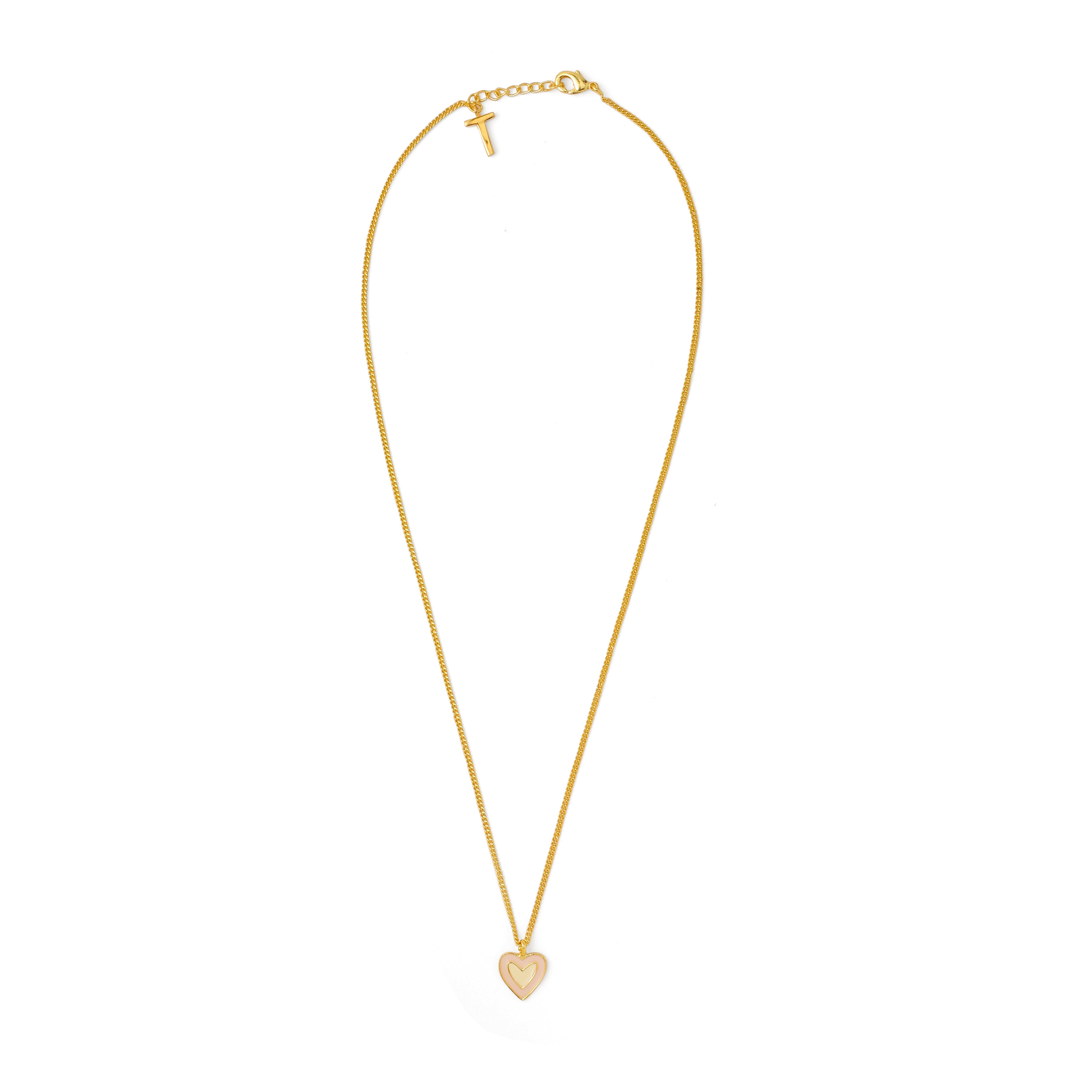 Heart Initial Neck Chain