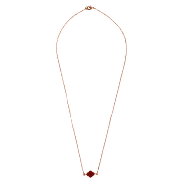 Moroccan Neck chain - Marsala Rose Gold
