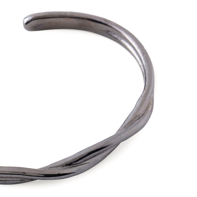 Twister Cuff - Black gold