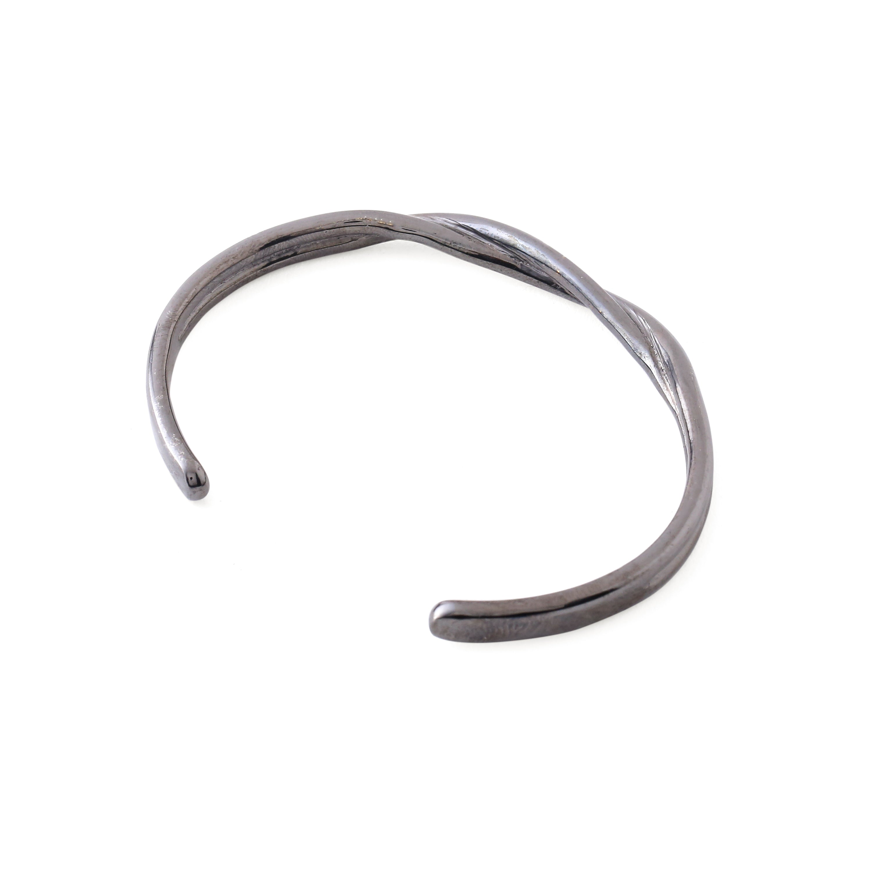 Twister Cuff - Black gold