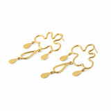 Cloud and rain earrings