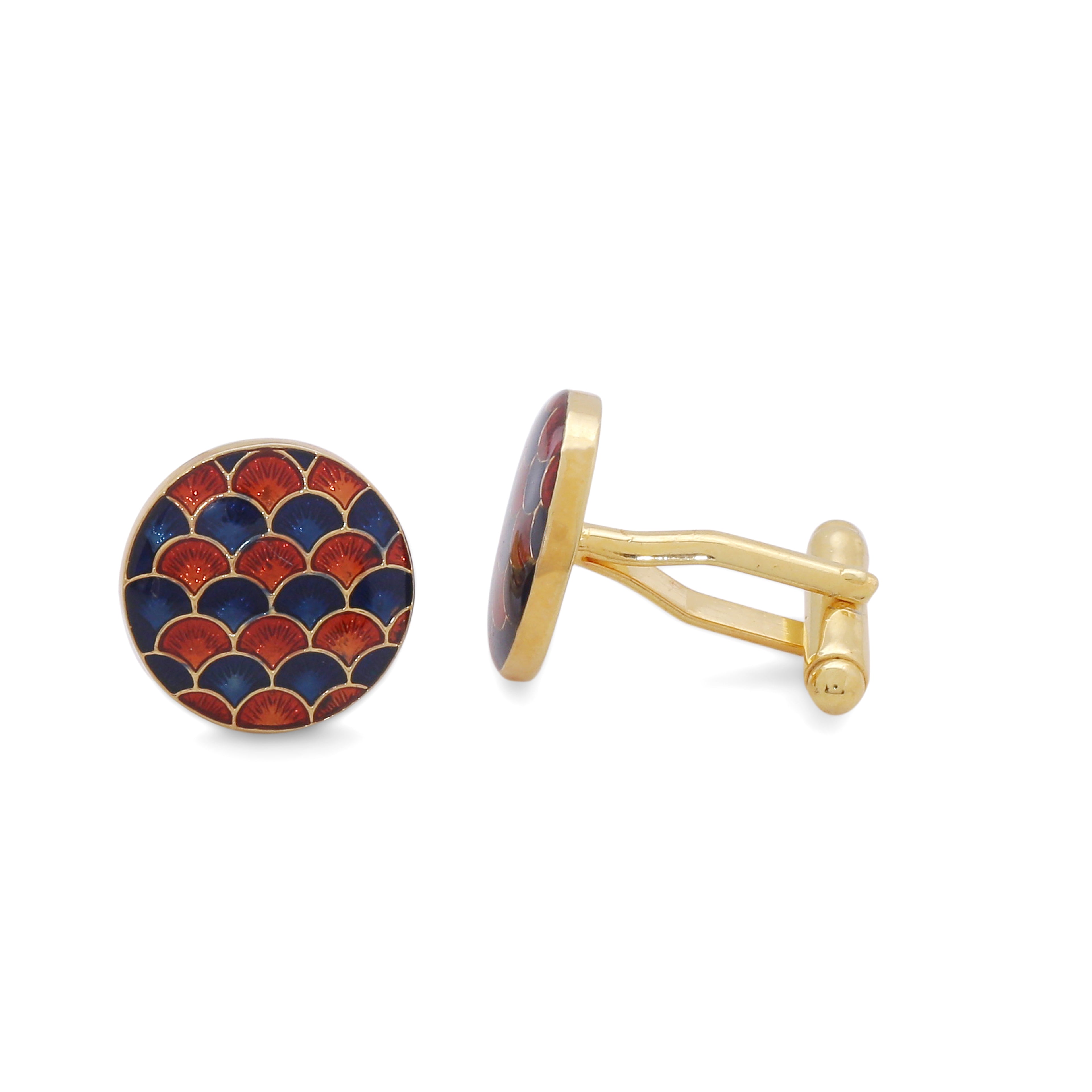 Deco arch cufflinks