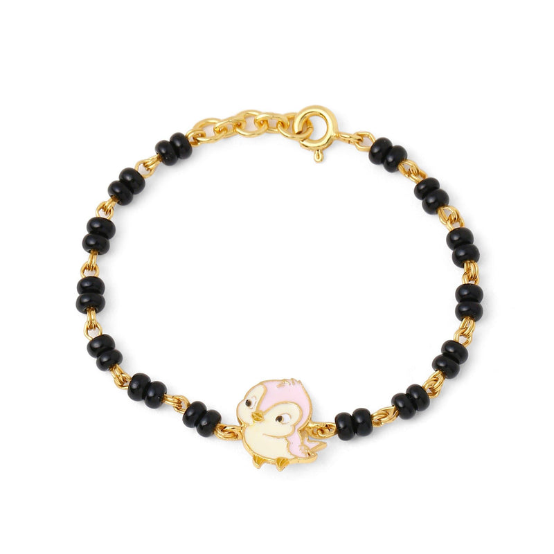 Gold Plated Silver Bracelet Bird Nazariya for Kids ,gift idea for new born  | eBay