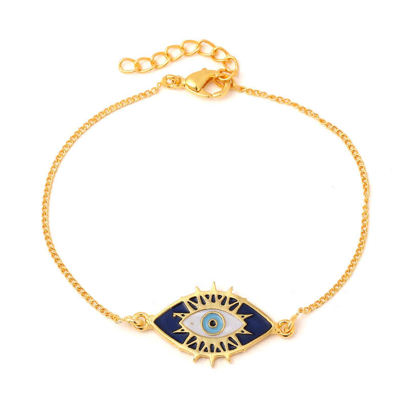 EVIL EYE GOLD BRACELET - Navrathan