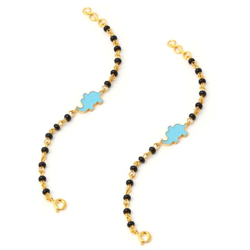 18kt gold Nazariya - Elephant (Set of 2)