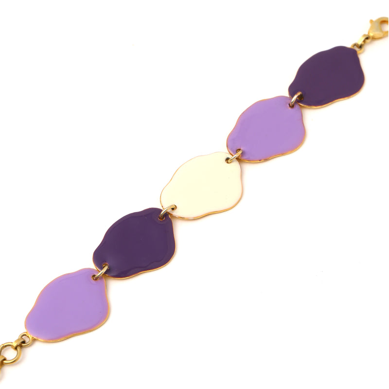 purple Gemstone Amethyst Bracelet, Bracelet Type: Beaded at Rs 240/piece in  Jaipur