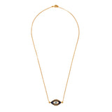 Evil Eye Neck Chain - Gold