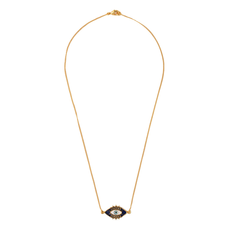 Evil Eye Neck Chain - Gold