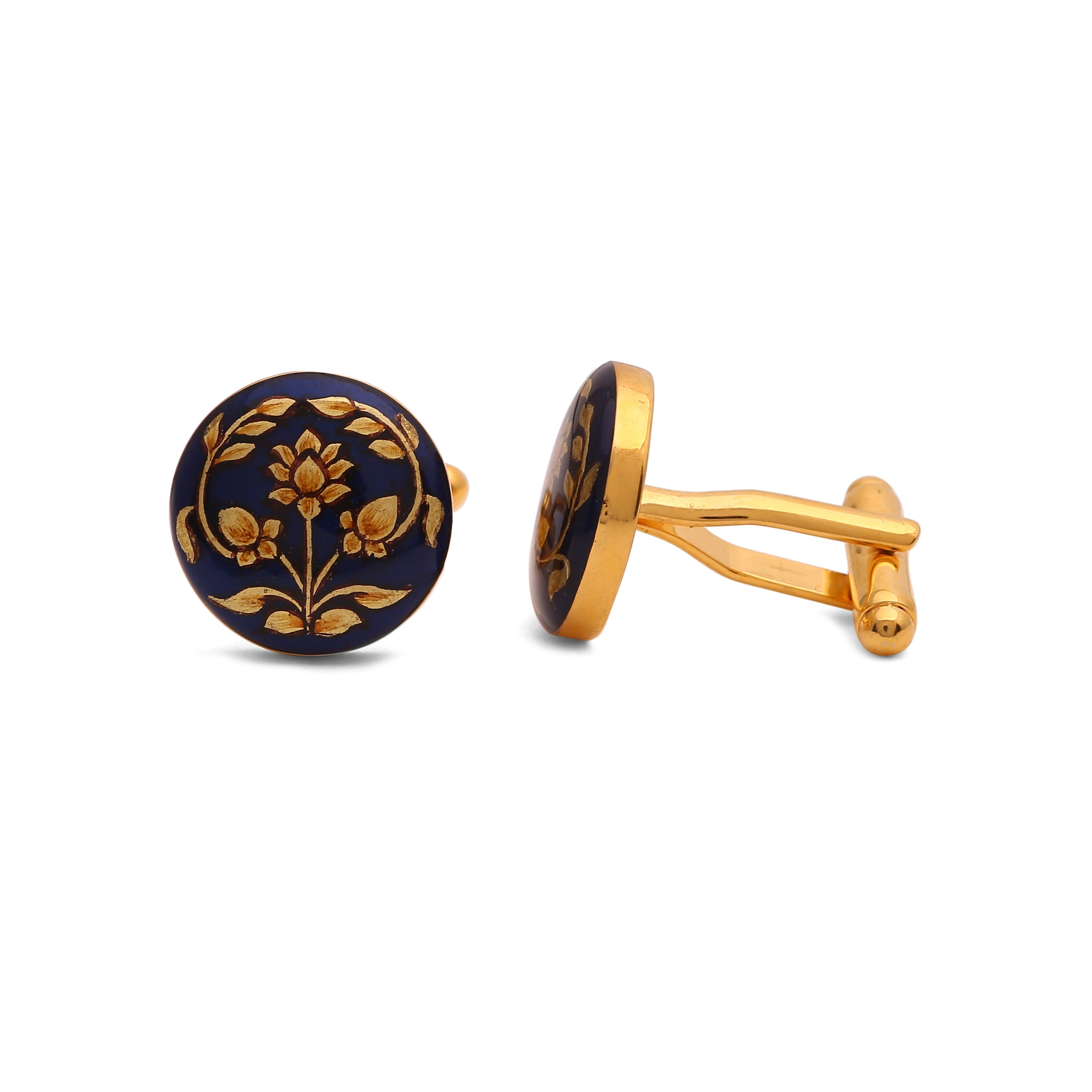 Kamal Handpainted Cufflinks