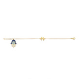Hamsa Hand Charm Bracelet - AZGA