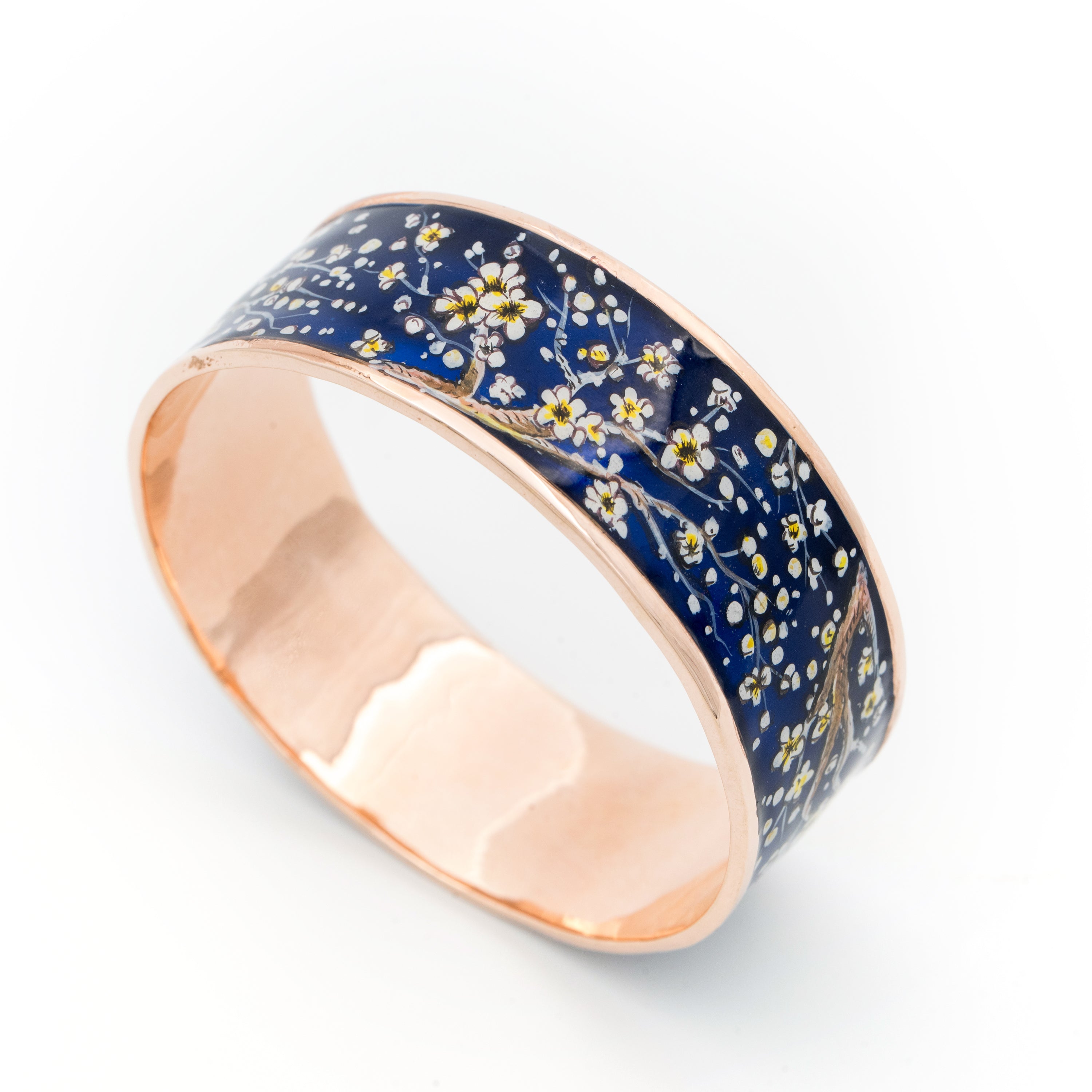 Blossom Handpainted Bangle - AZGA