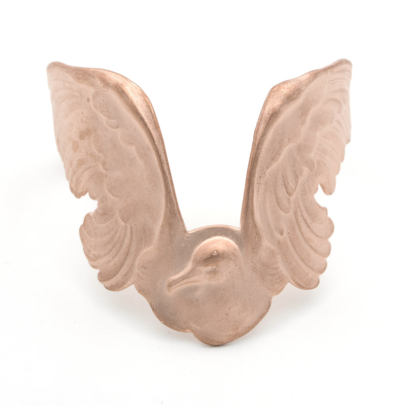 Swan Cuff - Rose Gold