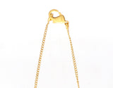 Lips mother of pearl neck chain