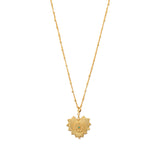 Heart Chakra charm necklace