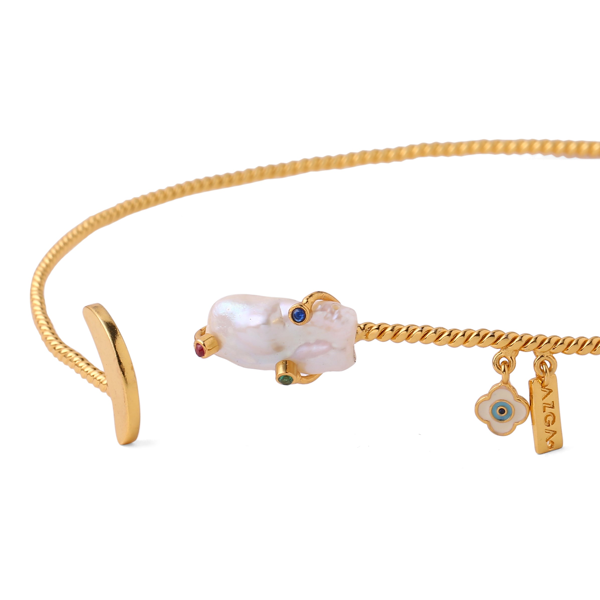 Classic Baroque Pearl Luna Choker