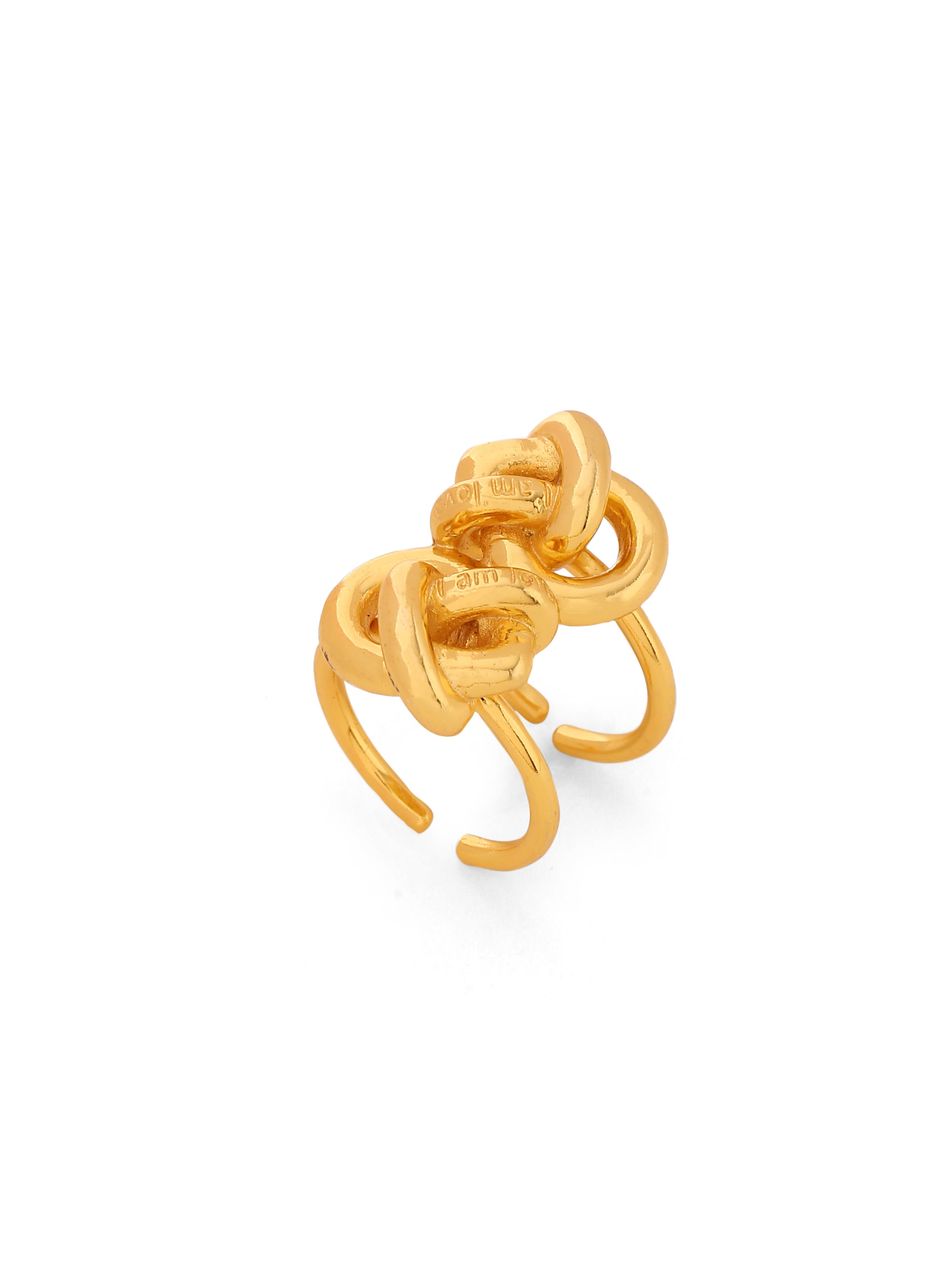 Classic double knot ring - I'm love!