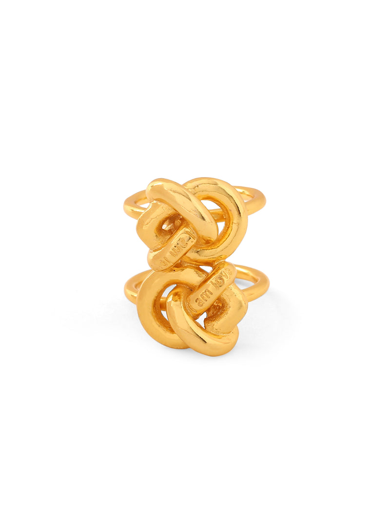Classic double knot ring - I'm love!