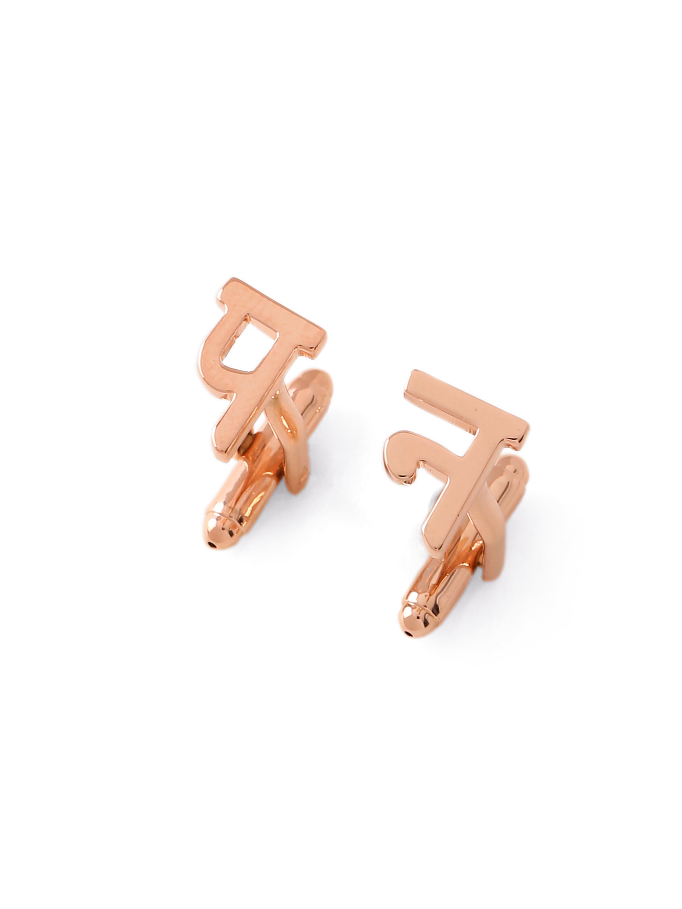 Individual Initial Cufflinks - Hindi