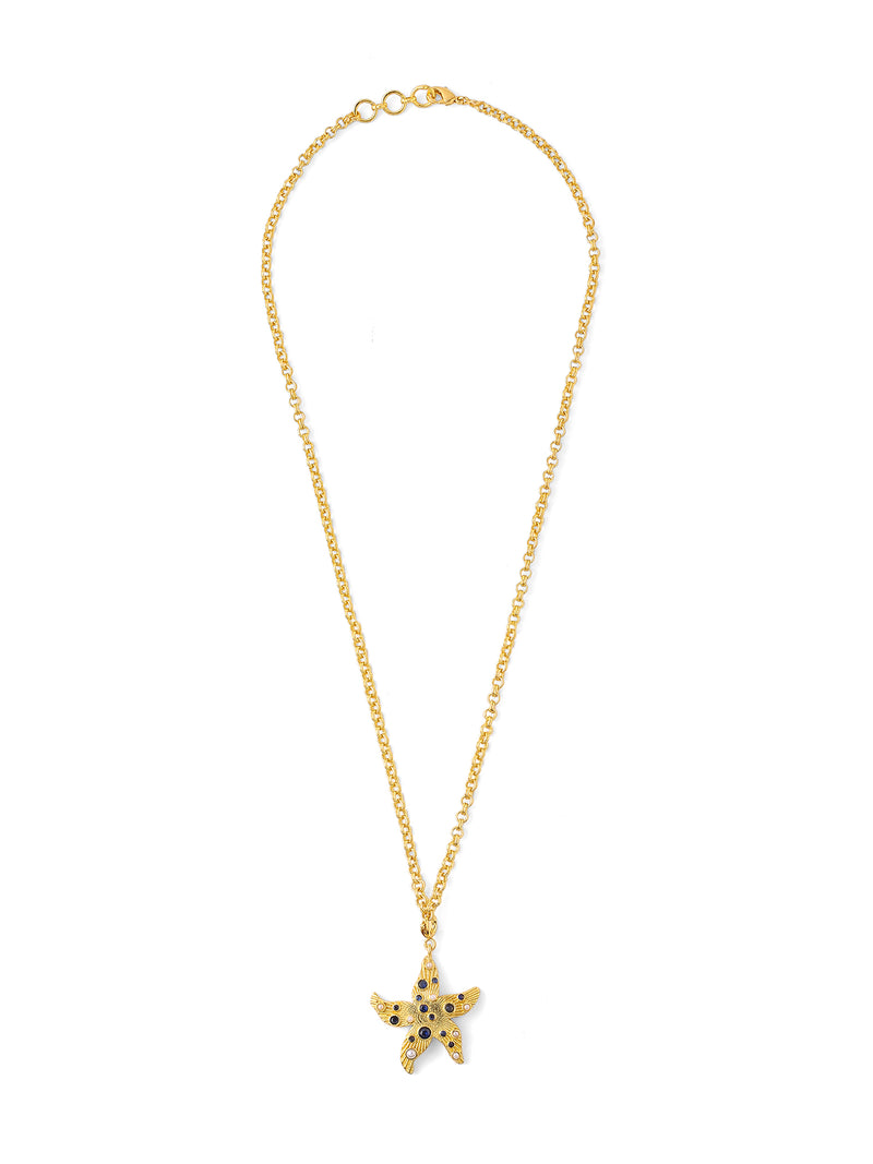 Star Fish charm necklace
