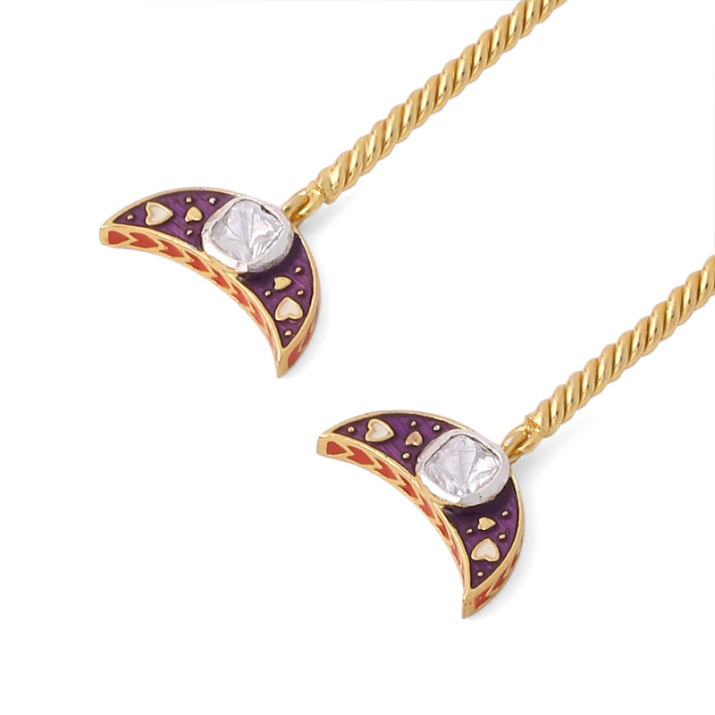 Moon Twirl Earrings