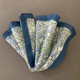Blue Mehraab Pocket Square