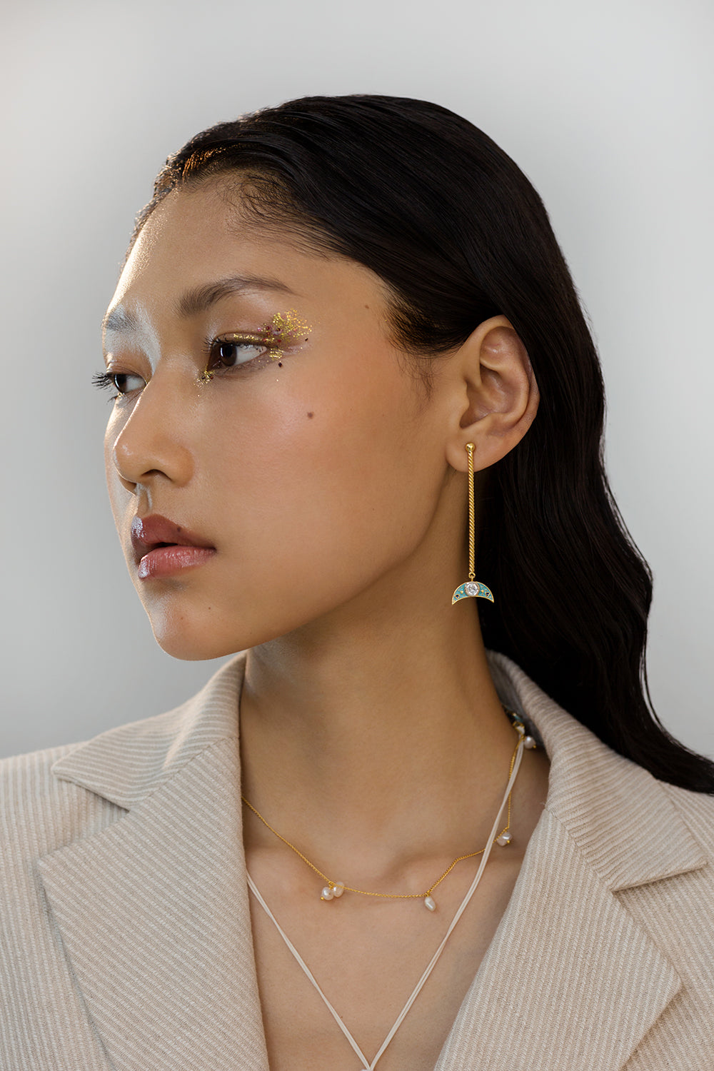 Moon Twirl Earrings