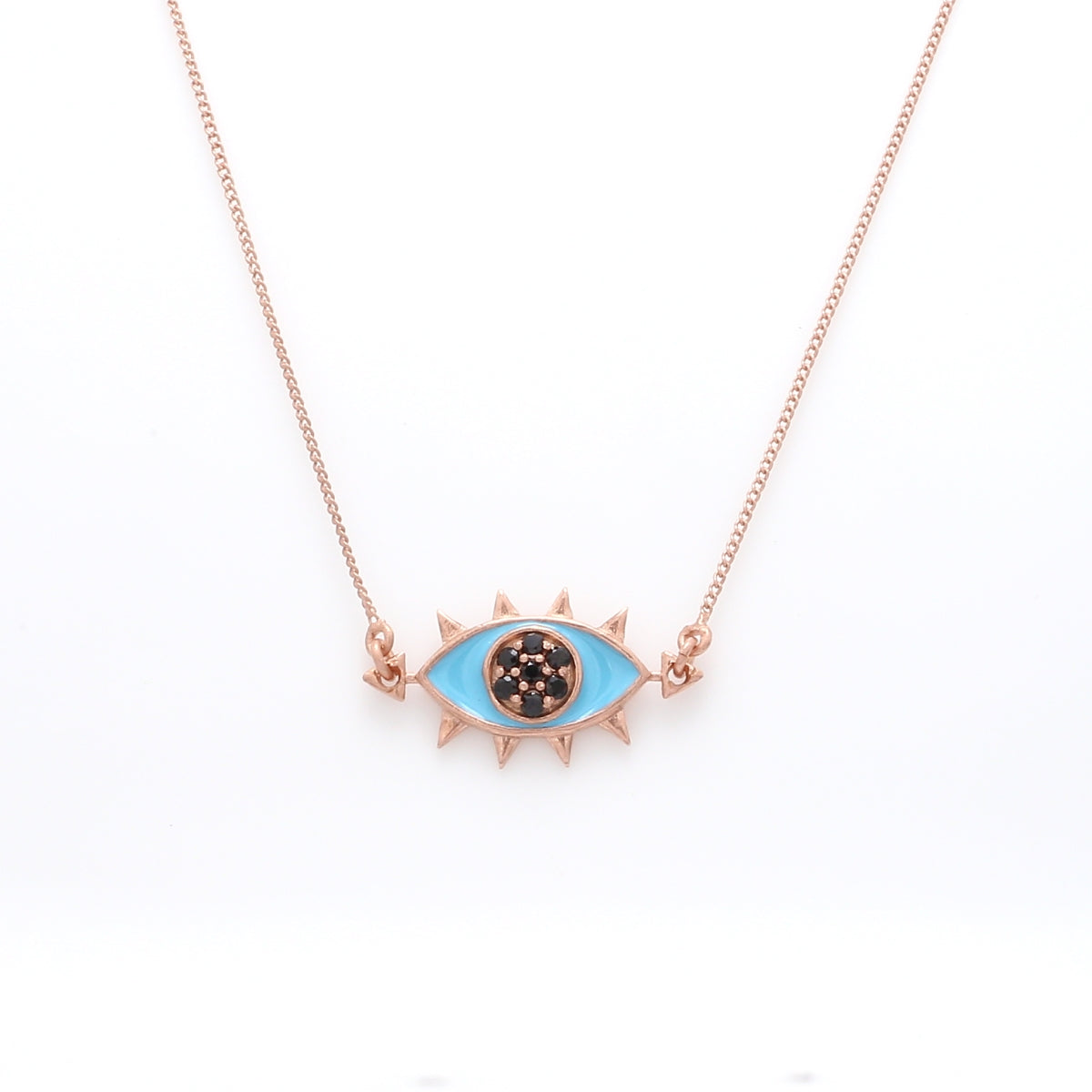 Eye Enamel Neck chain - AZGA