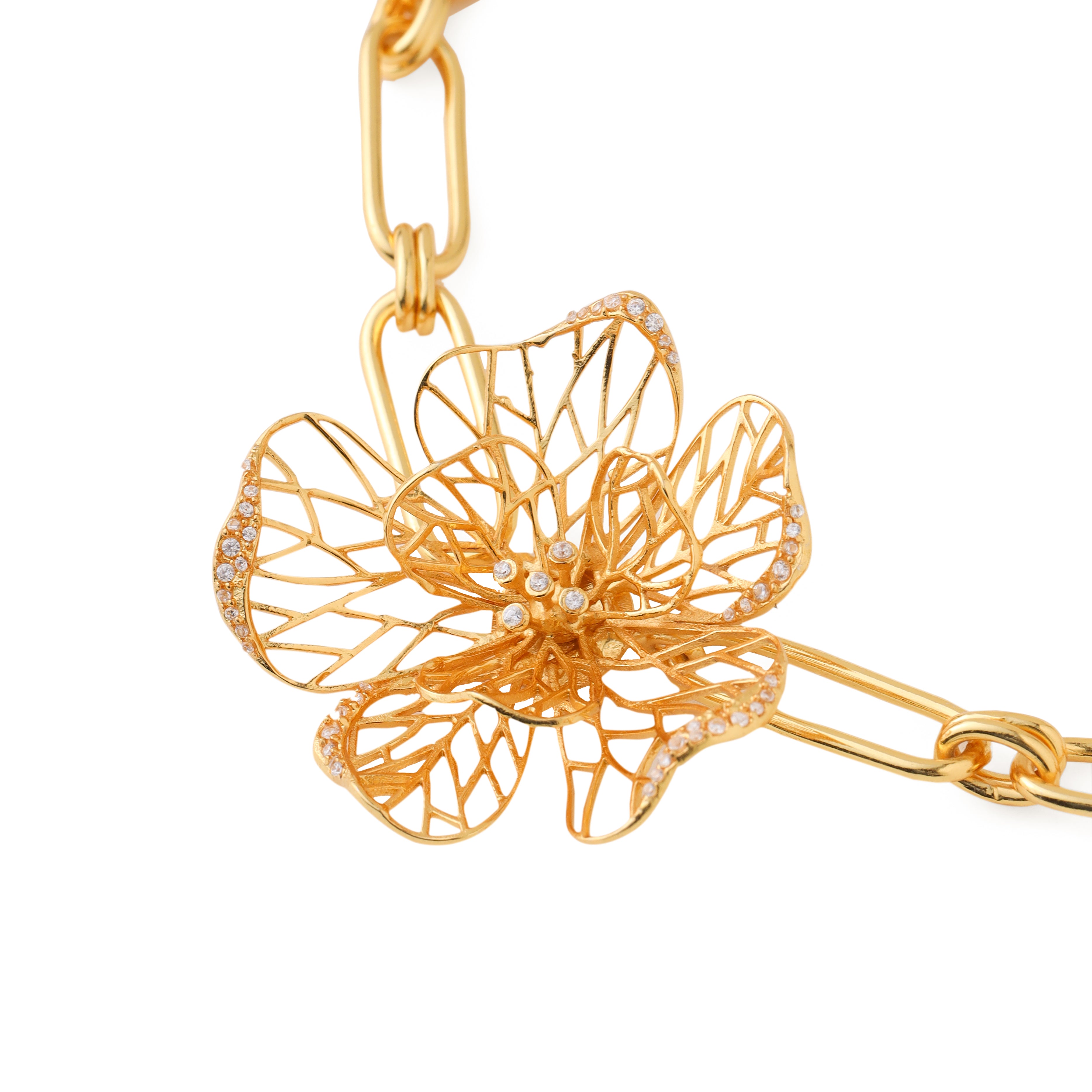 Fiore oro Necklace